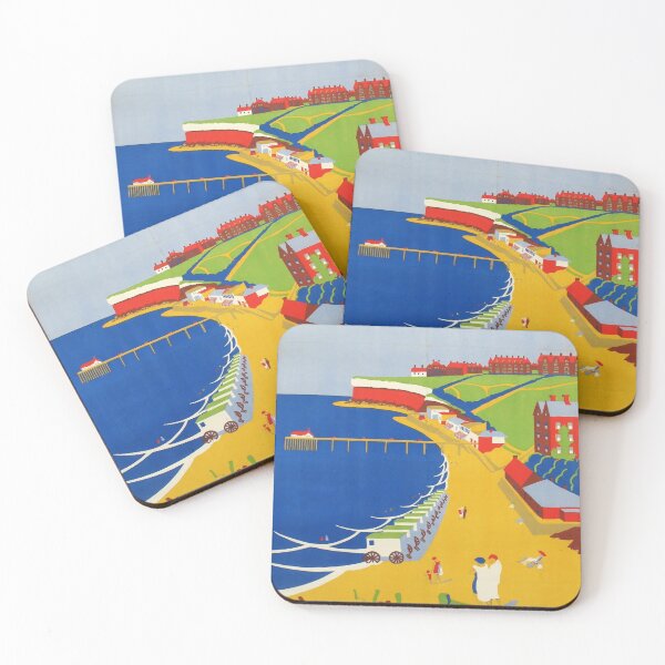 Item preview, Railway Poster Hunstanton designed and sold by stickart-marek.