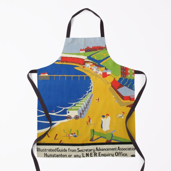 Item preview, Railway Poster Hunstanton designed and sold by stickart-marek.