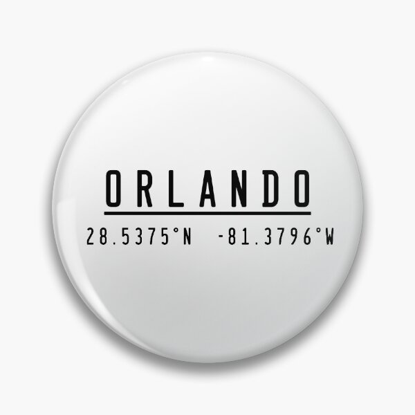Item preview, Orlando city Coordinates designed and sold by ElevenGraphics.