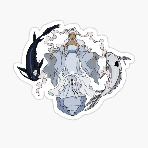 Vista previa del artículo con la obra «avatar yue tui y la koi fish», diseñado y vendido por kohanajewelry.