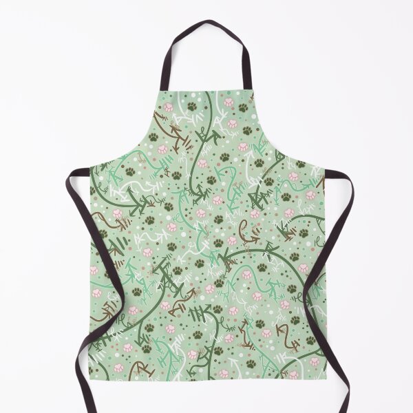 Item preview, Mint Chip Paw Prints designed and sold by vanillakirsty.