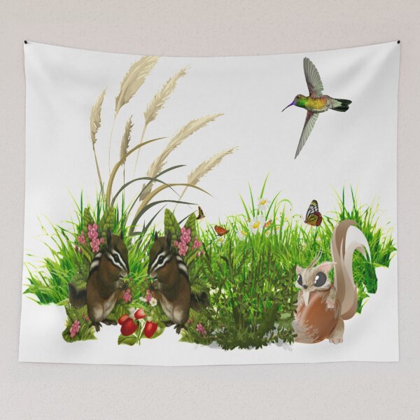Item preview, chipmunks designed and sold by BellsPainting.