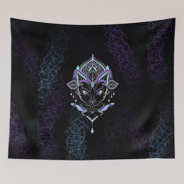 Item preview, Mandala Cat Dimension designed and sold by betkakayd.