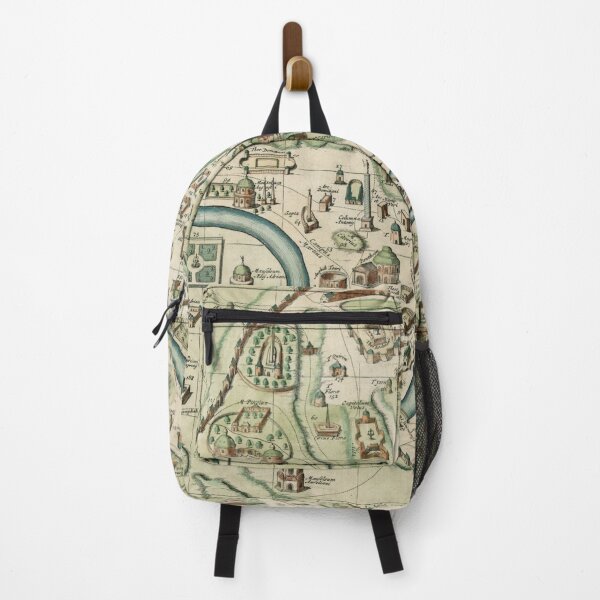 Item preview, Vintage Map of Rome Italy (1719) designed and sold by BravuraMedia.