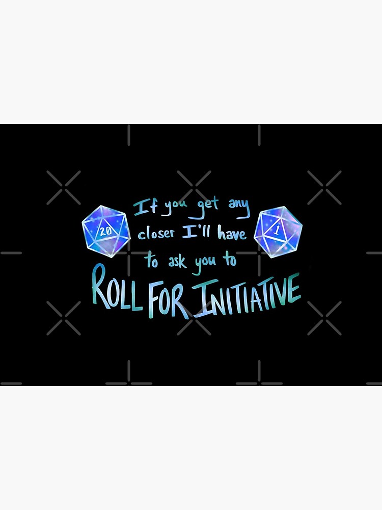 Roll for Initiative - Blue by RoseNightshade