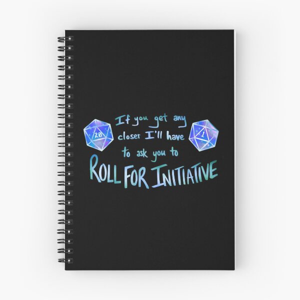 Item preview, Roll for Initiative - Blue designed and sold by RoseNightshade.