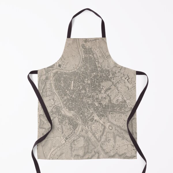 Item preview, Vintage Map of Rome Italy (1841) designed and sold by BravuraMedia.