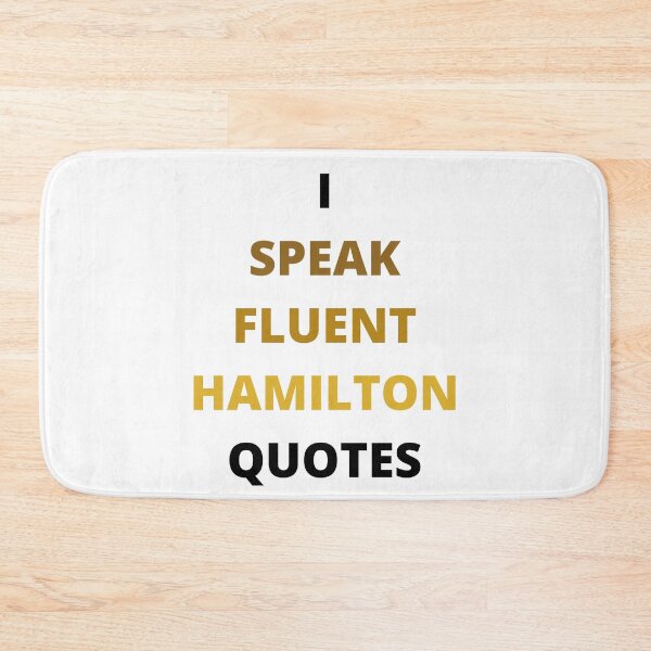 Item preview, FLUENT HAMILQUOTES designed and sold by Max  Sklar.