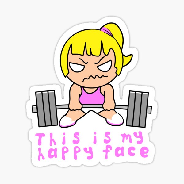 Lift It Big Girl Panties Sticker Gym Crossfit Lift Car Truck