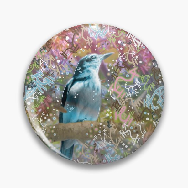 Item preview, Little Scrub Jay designed and sold by vanillakirsty.