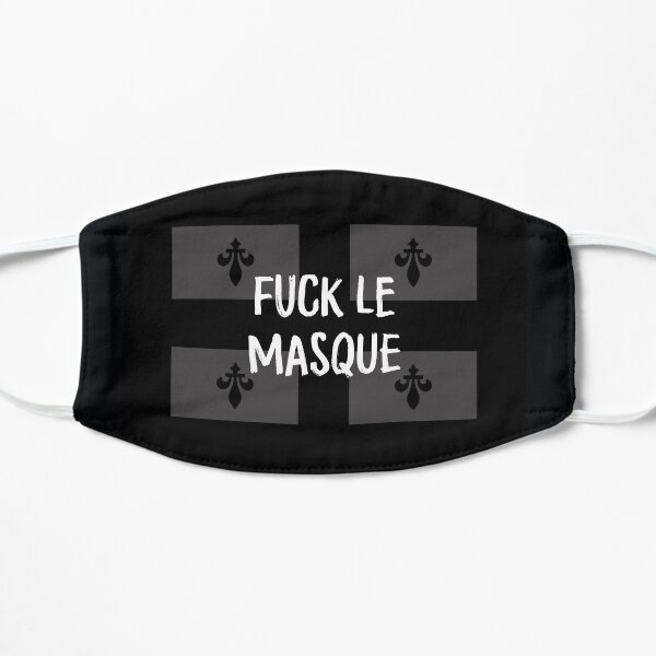Fuck le masque Masque sans plis