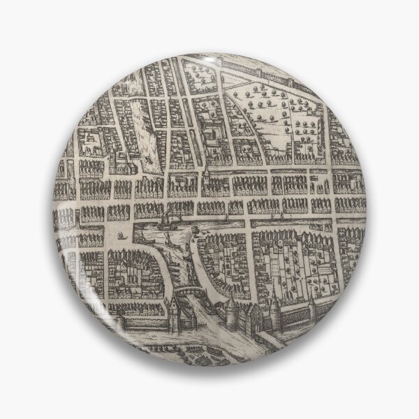 Item preview, Vintage Map of Rotterdam Netherlands (1588) designed and sold by BravuraMedia.