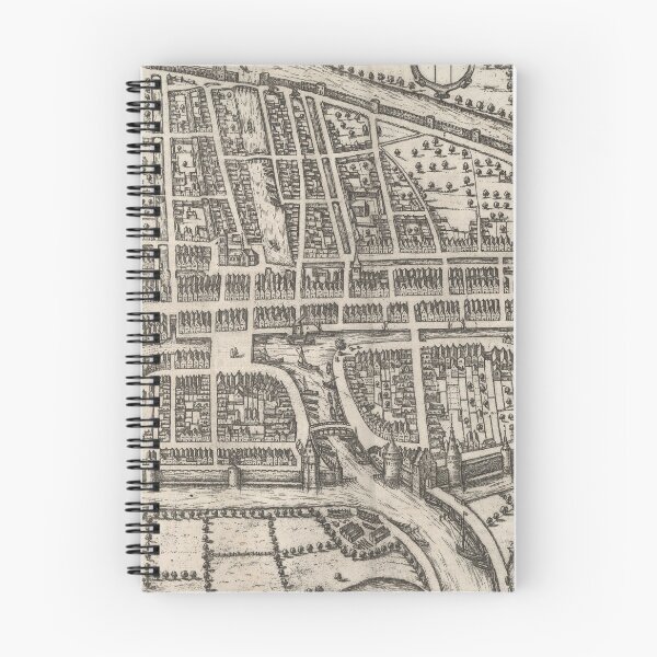 Item preview, Vintage Map of Rotterdam Netherlands (1588) designed and sold by BravuraMedia.