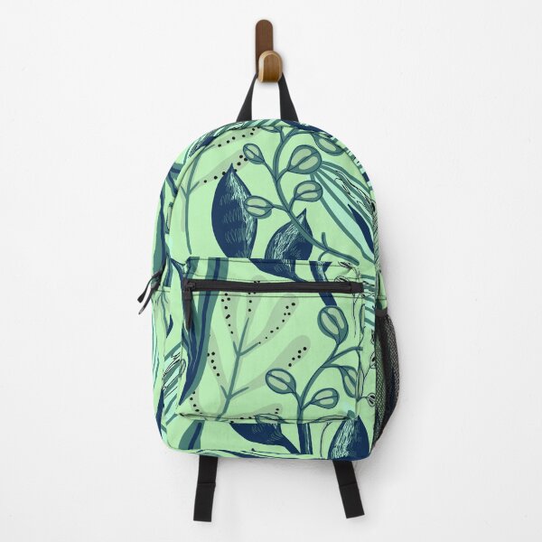 Item preview, Abstract Green Jungle Leaf Grean Floral Leaves Pattern designed and sold by TeesForNerds.