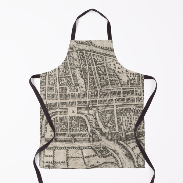 Item preview, Vintage Map of Rotterdam Netherlands (1588) designed and sold by BravuraMedia.