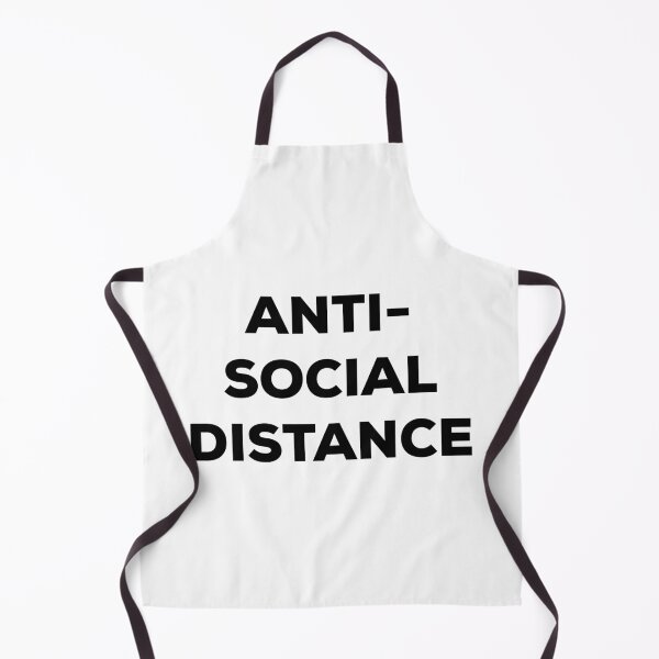 Item preview, Antisocial Distance (black text) designed and sold by AMangoTees.