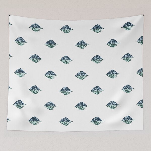 Item preview, pointilism leaf designed and sold by gratogratto.