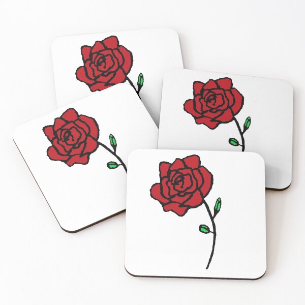 Item preview, Red Rose designed and sold by Dodie the Llama Designs.