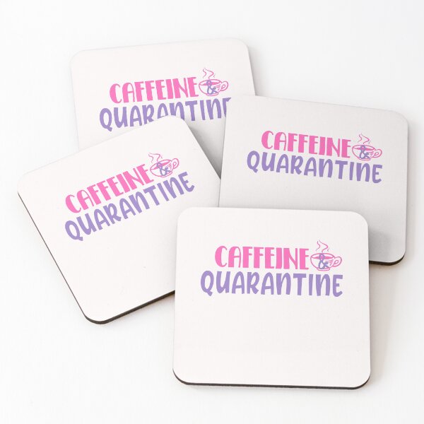 Item preview, Caffeine & Quarantine Design designed and sold by ShutEyeShirts.
