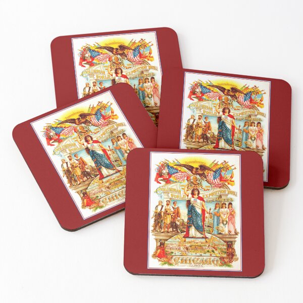 Item preview, CHICAGO : Vintage 1893 Worlds Fair Advertising Print designed and sold by posterbobs.