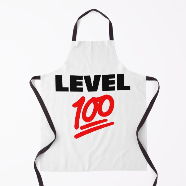 Item preview, Keep It Level 100 Emoji (black and red) designed and sold by AMangoTees.