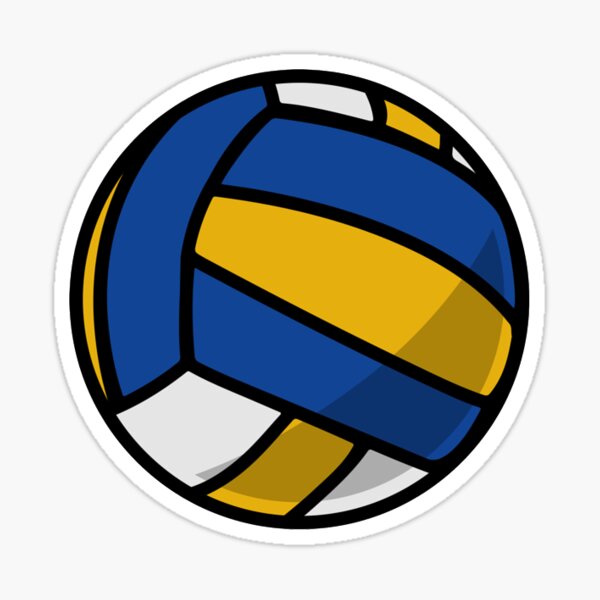 Paper & Party Supplies Volleyball Love Volleyball Sticker Sticker ...