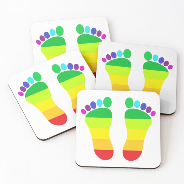 Item preview, Rainbow Footprints designed and sold by aginlow.