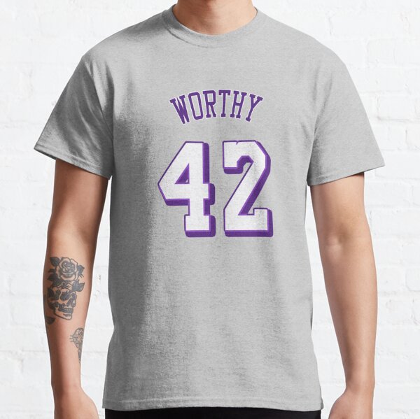 LA Lakers Shirt 80s Basketball Club Tee NBA James Worthy Magic