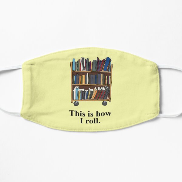 Funny Librarian, Library Assistant Yellow Mask
