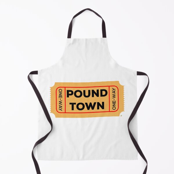 Item preview, One Way Ticket to Pound Town designed and sold by AMangoTees.