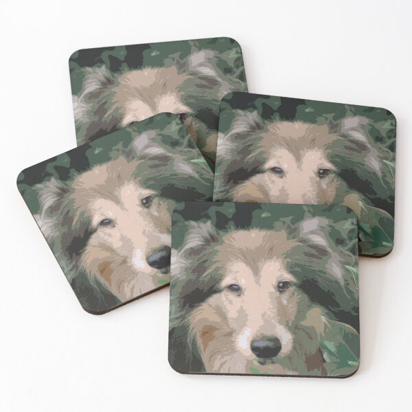 Item preview, Camouflage Collie designed and sold by KarenWoodArt.
