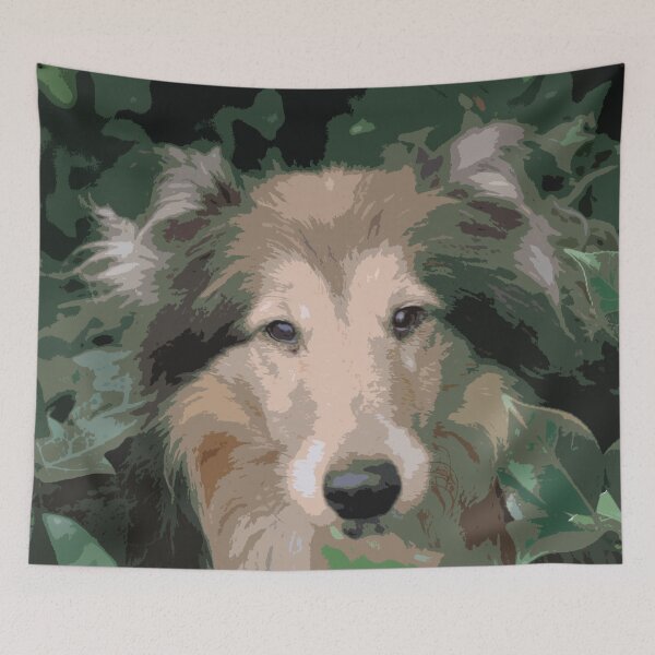 Item preview, Camouflage Collie designed and sold by KarenWoodArt.
