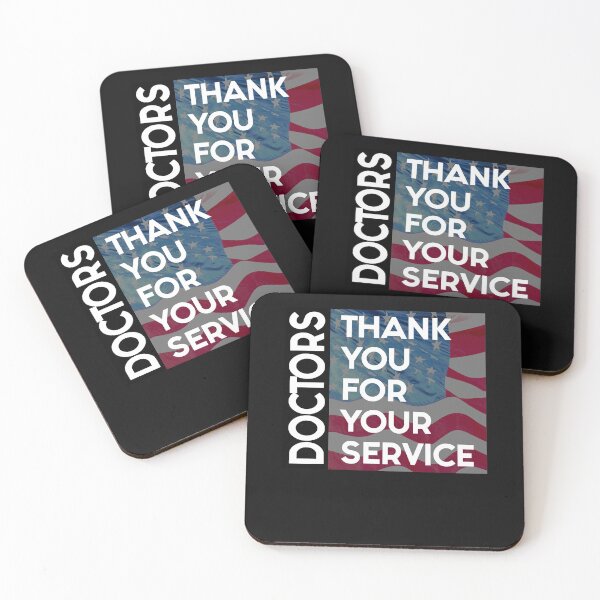 Item preview, Doctors Thank You For Your Service - Tee designed and sold by ShutEyeShirts.