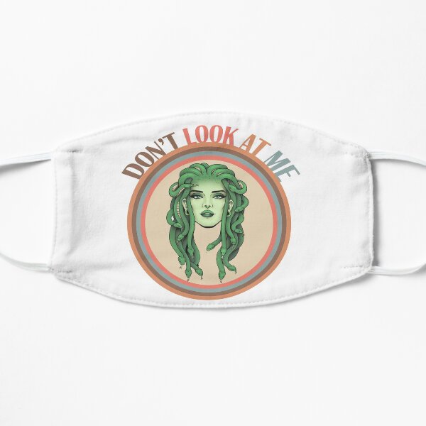 Don't Look At Me Medusa Flat Mask