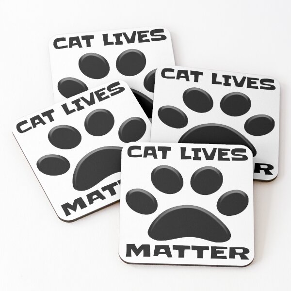 Item preview, Cat Lives Matter designed and sold by Elfyau.