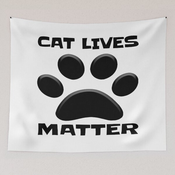 Item preview, Cat Lives Matter designed and sold by Elfyau.