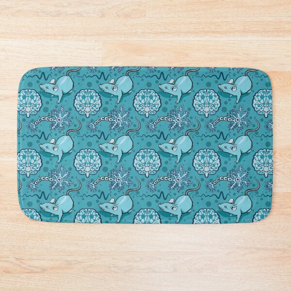 Item preview, Neuroscience and Psychology Unique Pattern Teal Colour Science Cartoon designed and sold by Zit-Zat-Zot.