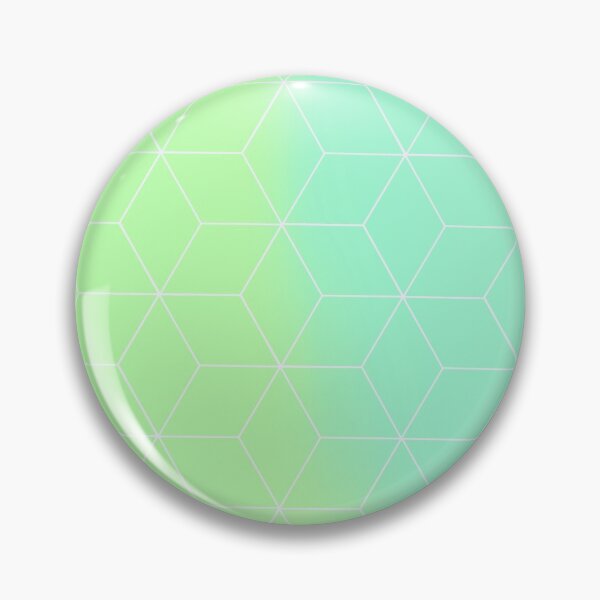 Item preview, Green geometric pattern designed and sold by Coffee Queen.