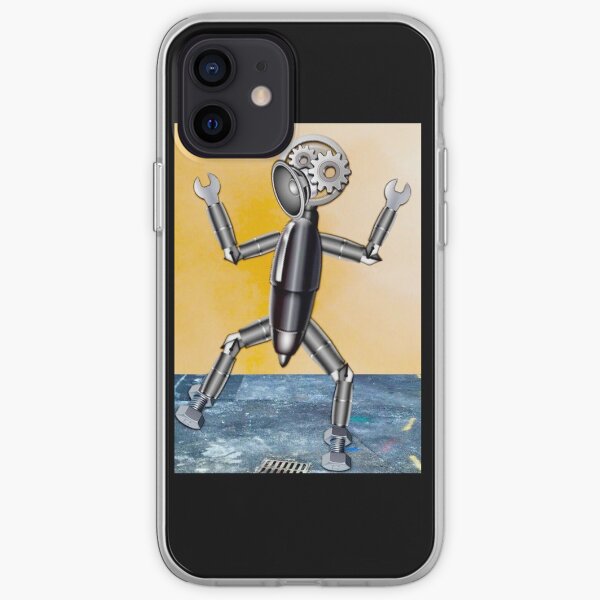 Emoji Robot iPhone Soft Case