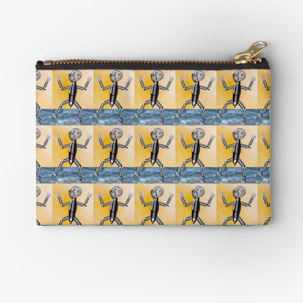 Emoji Robot Zipper Pouch