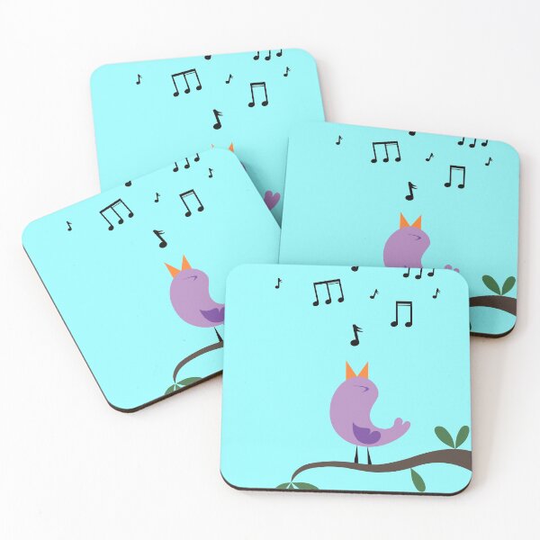 Item preview, Purple Song Bird designed and sold by TeesForNerds.