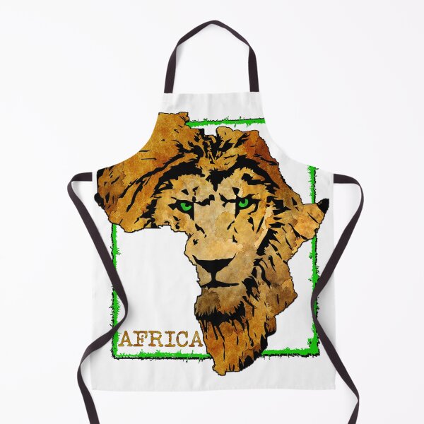 Item preview, Green Eyed African Lion designed and sold by silverbackmerch.