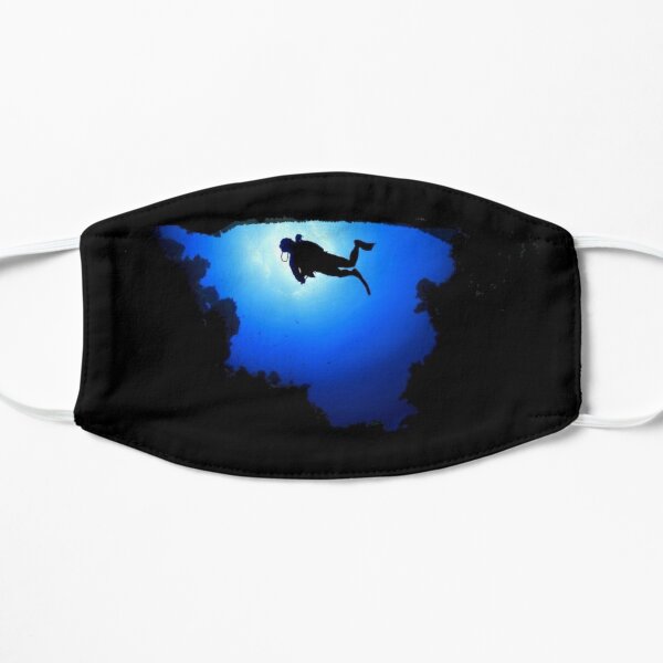 Scuba Deep Diving Flat Mask