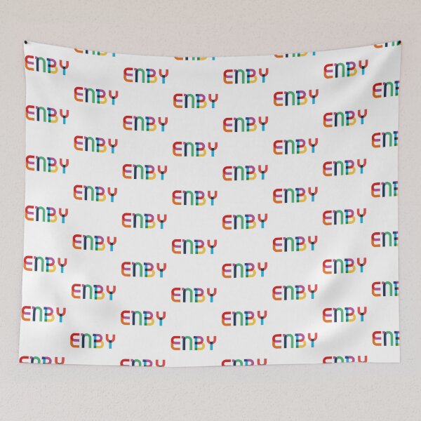 Item preview, ENBY NON BINARY LGBTIQ PRIDE  designed and sold by revolutionlove.