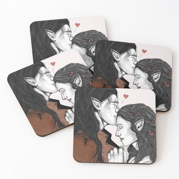 Item preview, LUCIEN AND ELAIN -- ACOTAR designed and sold by haileyofvalinor.