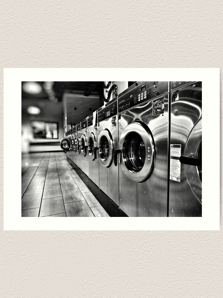 Los Feliz Coin Laundry Los Angeles California USA Art Print