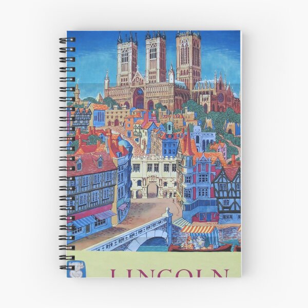 Item preview, Railway Poster Lincoln designed and sold by stickart-marek.