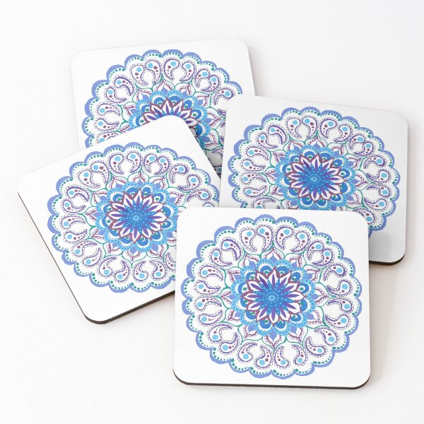 Item preview, Blue Paisley Mandala designed and sold by KStevensonart.