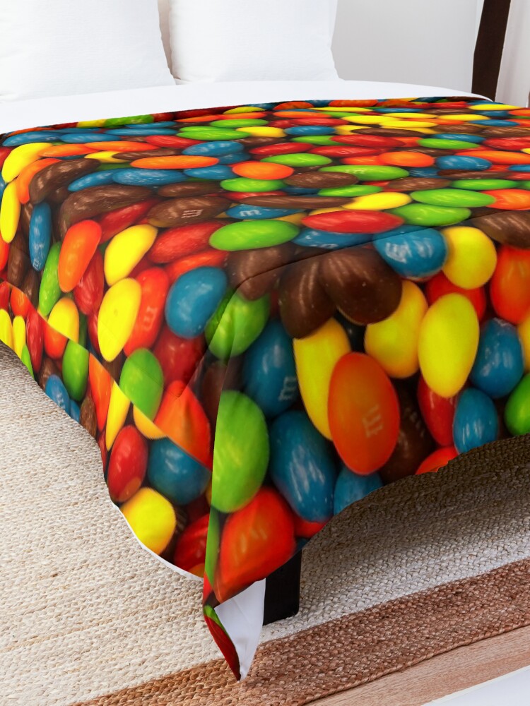 "M&Ms" Comforter for Sale by SquareJane Redbubble