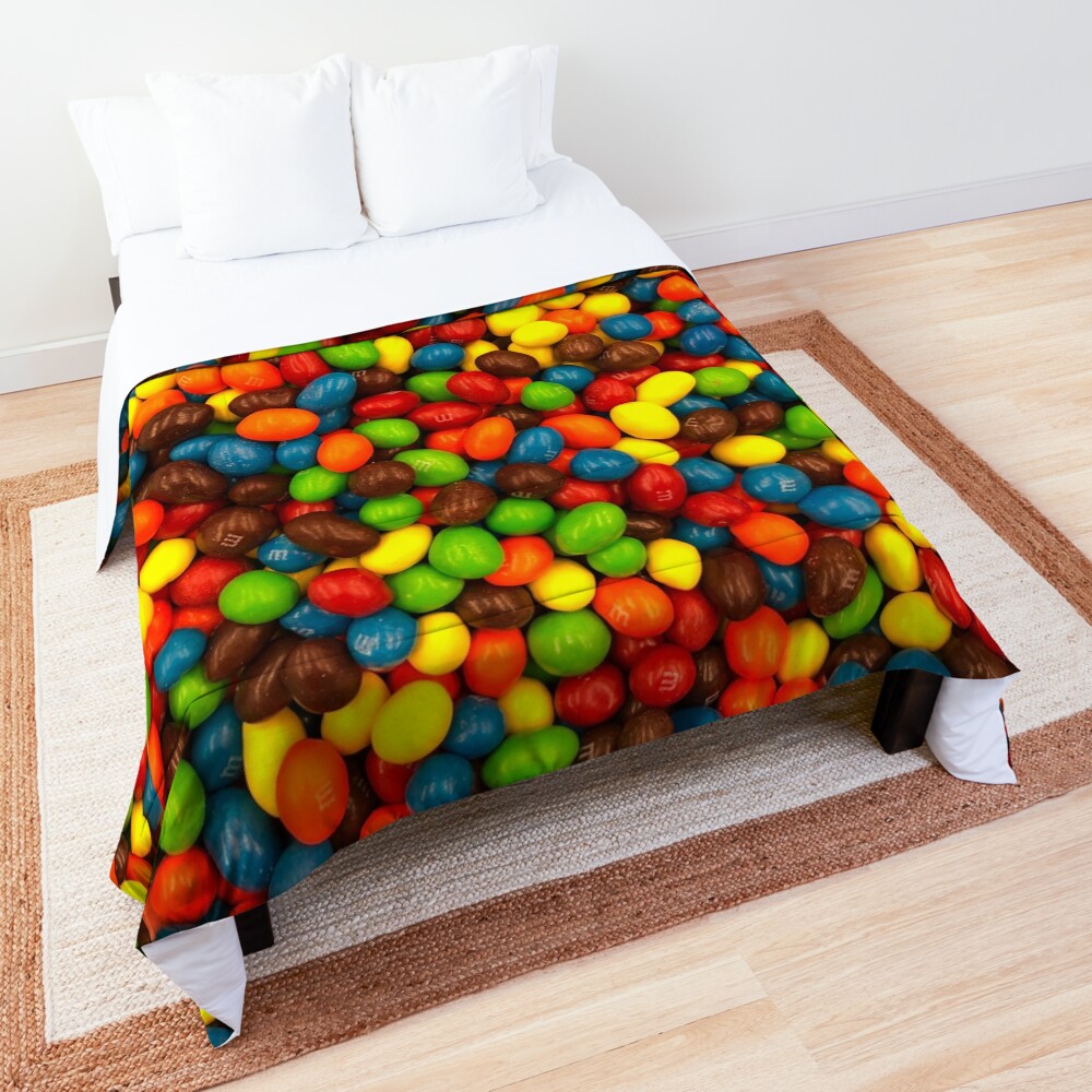 "M&Ms" Comforter by SquareJane Redbubble
